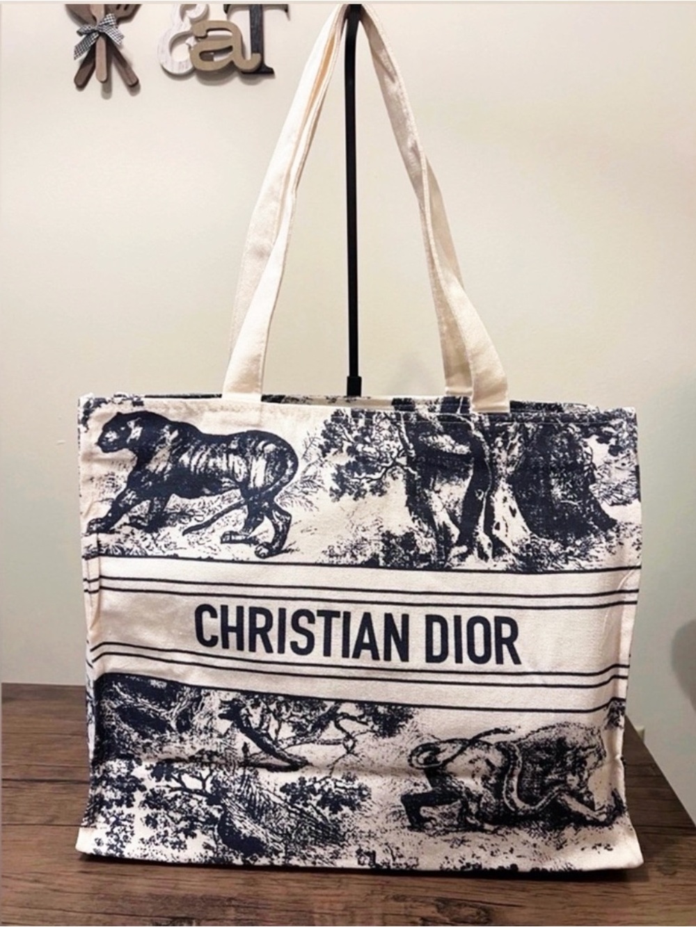 NWOT VIP Novelty Tote Bag- Dioriviera/Christian Dior in Blue